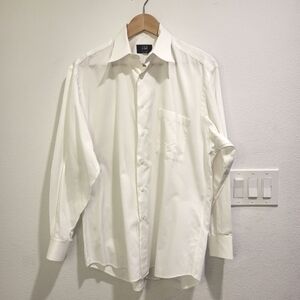 IKE BEHAR White collar tshirt